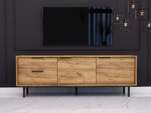 TV Cabinet Cala 154cm - Oak